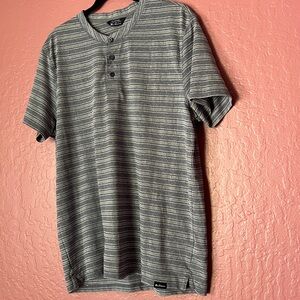 Ben Sherman Blue and White Knit Top